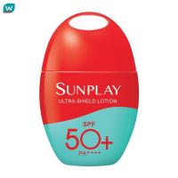 ราคา Sunplay ซันเพลย์ อัลตร้า ชีลด์ โลชั่น เอสพีเอฟ50 พีเอ 35 กรัม โลชั่นกันแดด ผิวหน้า ผิวกาย (21506722306)