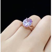 ราคา แหวนเศษนาคแท้หัวพลอยสีม่วงอ่อน (21417032388)