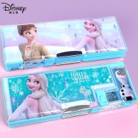 ราคา กล่องเครื่องเขียนดิสนี่ย์กล่องดินสอพับได้อเนกประสงค์สำหรับนักเรียนประถมเจ้าหญิงโซเฟีย frozen กล่องดินสอสำหรับผู้หญิงเด็ก (19907994944)