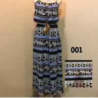 ราคา เดรสลายช้าง ชุดยาวลายช้าง maxidressลายช้าง เดรสสปัน ชุดเที่ยว (21522997624)