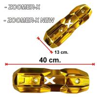 ราคา เซตอะไหล่แต่ง รถมอไซค์ zoomer x แผ่นยางวางเท้า กันร้อนท่อไอเสีย ฮอนด้า ซูมเมอร์เอ็ก กล่องปิดใต้เบาะ HONDA ZOOMER X (21409179194)