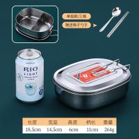 ราคา กล่องอาหารสแตนเลสเพิ่มความหนาทรงสี่เหลี่ยมผืนผ้าพร้อมฝาปิดกล่องอาหารกลางวันสำหรับโรงอาหารของนักเรียนและผู้ใหญ่กล่องอาหารกลางวันแบบโบราณสำหรับนึ่งข้าวกล่องอาหาร (21144827398)