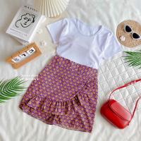 ราคา ชุดเซตใส่เล่นน้ำสงกรานต์ 2ชิ้น เสื้อครอปแขนสั้น ผ้าคอตตอน กระโปรงกางเกง ลายไทย พร้อมส่ง ราคาถูกสุด (21561088252)