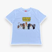 ราคา Skibidi Toilet สกรีนลายโถส้วมรวม เสื้อยืดเด็ก ผ้ายืด สีสวย ใส่สบาย (20698703482)