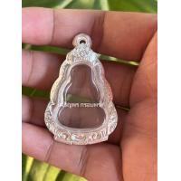 ราคา กรอบพระ กรอบพระเงิน ใส่ปิดตาหลวงปู่เอี่ยม กว้าง2 4 สูง3 0cm วัดจากขนาดจอกระจก (21496423391)