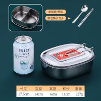 ราคา กล่องอาหารสแตนเลสเพิ่มความหนาทรงสี่เหลี่ยมผืนผ้าพร้อมฝาปิดกล่องอาหารกลางวันสำหรับโรงอาหารของนักเรียนและผู้ใหญ่กล่องอาหารกลางวันแบบโบราณสำหรับนึ่งข้าวกล่องอาหาร (21144827394)