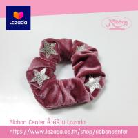 ราคา ร้านRibbon Center โดนัทรัดผม ยางรัดผม ที่รัดผม ผ้ากำมะหยี่ ประดับผ้าปะเพชรรูปดาว ขนาดผ่าศูนย์กลาง 9 เซนติเมตร หนา 3 เซนติเมตร 1 ชิ้น (16568428927)