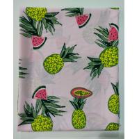 ราคา ผ้าสปัน ผ้าแมมเบิร์ต ลายผลไม้รวม หน้ากว้าง 145 cm เนื้อนิ่มมาก ผ้าหลา ผ้าเมตร ผ้าตัดชุด ผ้าตัดเสื้อ (20913961708)