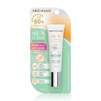 ราคา ศรีจันทร์ ซันลูชั่น ซันสกรีน ครีมกันแดด Srichand Sunlution Skin Whitening Sunscreen 15 ml (20903916012)