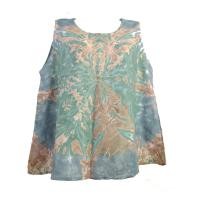 ราคา เสื้อมัดย้อมผู้หญิง เสื้อแขนกุด เฉดสีพาสเทล เสื้อฤดูร้อน อกเสื้อ 40นิ้ว เสื้อยาว 21นิ้ว เสื้อชายบาน ใส่สบาย ผ้าแมมเบิร์ต (21491219123)