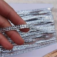 ราคา อุปกรณ์เสริมขอบลูกไม้สร้อยประดับเพชรประดับเพชรอุปกรณ์เสริมของตกแต่งเสื้อผ้า DIY แผ่นติดเครื่องประดับเพชรแก้วคริสตัลสำหรับรองเท้างานแต่งงาน (20033153476)