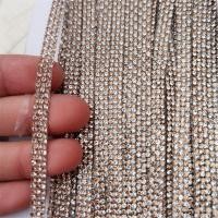 ราคา อุปกรณ์เสริมขอบลูกไม้สร้อยประดับเพชรประดับเพชรอุปกรณ์เสริมของตกแต่งเสื้อผ้า DIY แผ่นติดเครื่องประดับเพชรแก้วคริสตัลสำหรับรองเท้างานแต่งงาน (20033153488)