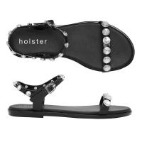 ราคา Holster Halo Black HST237BL รองเท้าส้นแบนแบบรัดส้น (7204092233)