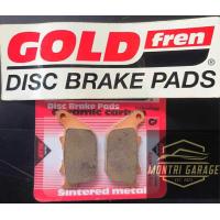ราคา ผ้าเบรค GOLDFREN หน้า หลัง สำหรับใส่ Harley Davidson Sporster Iron883 04 13 XL1200 04 13 Forty Eight 10 13 Seventy Two 12 13 (20820671390)