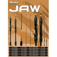 ราคา okuma JAW คันตีเหยื่อปลอมด้ามลายพราง ใหม่ล่าสุด New 2023 คันตีเหยื่อปลอมค่าย okuma แบลงค์กราไฟต์ คอมโพสิต (20095122264)