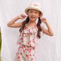 ราคา lookbookpetite rabbit top bubblegum เสื้อเด็ก สายเดี่ยว สีม่วง ลายดอก (21243405809)