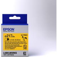 ราคา Epson เทปท่อหดความร้อน เทปเครื่องพิมพ์ฉลาก Epson LabelWorks LK 7YBA21 ขนาด 21 mm อักษรดำบนพื้นเหลือง 2 5 by Office Link (9167549389)