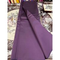 ราคา ผ้าไหมสีพื้น เนื้อเรียบ ไหมแท้ 2เส้น เฉดสีม่วง ตัดขายเป็นหลา รหัส C ST1220661331 (21159923269)
