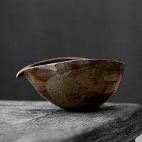 ราคา เครื่องปั้นดินเผาแบบหยาบหัวนกอินทรีถ้วยแบ่งชาเครื่องชงชากังฟูแบบเซรามิกสไตล์ญี่ปุ่นแนววินเทจถ้วยแยกชาแบบคว่ำชิ้นเดียวสำหรับแท่นชงชา (20697497216)