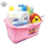 ราคา KODOMO ชุดของขวัญ โคโดโม ตะกร้าสีชมพู (1031968878)