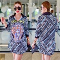 ราคา เสื้อเชิ้ตแขนยาว เสื้อซาติน อก 32 44 ฟรีไซส์ เสื้อเชิ้ตผู้หญิง คนอวบ คนอ้วน (21568276264)