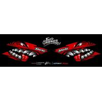 ราคา สติ๊กเกอร์ ฉลาม yzf yamaha R3 V 1 (678728618)