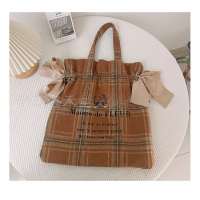 ราคา กระเป๋าผ้าสะพาย Maison de FLEUR (21543417611)