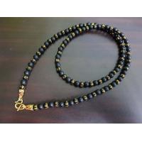 ราคา สร้อยคอ หินนิลดำด้านสร้อยหินนิลสลักอักษรโอม 1 องค์ ขนาด 6 มิล (18937634319)