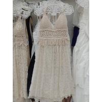 ราคา Minidress สายเดี่ยวถักโครเชต์ ซีทรู พร้อมแผ่นรอง 107 (21410260875)