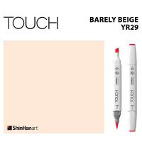 ราคา TOUCH TWIN BRUSH MARKER YR29 BARELY BEIGE มาร์คเกอร์หัวพู่กัน หัวตัดขนาดกลาง รหัส YR29 BARELY BEIGE แบรนด์ TOUCH จากประเทศเกาหลี (7986223099)