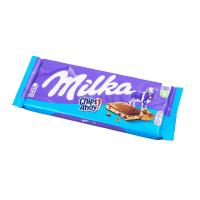 ราคา Milka Chocolate Bar Chips Ahoy น้ำหนัก 100 กรัม E 13 09 24 (21419076276)