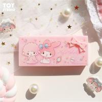 ราคา กล่องเก็บของลายการ์ตูนซานริโอเมโลดี้คิตตี้แบบญี่ปุ่นกล่องใส่เครื่องประดับผมสำลีก้านแบบพกพาขนาดเล็กกล่องเครื่องประดับจัดระเบียบ (19959453162)