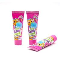 ราคา หมากฝรั่ง ยาสีฟัน Bubble Creamer หมากฝรั่งหลอดบีบแบบยาสีฟัน กลิ่นสตรอว์เบอร์รี่ ขนาดหลอด22กรัม จำนวน1หลอด (21439431502)