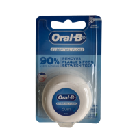 ราคา New Package Oral B wax 50m ไหมขัดฟันแว๊กซ์กลม ยาว 50เมตร 1ชื้น ป้องกันฟันผุ Exp 11 10 2026 (21434157320)
