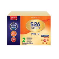 ราคา นมผง เอส 26 โกลด์ โปรซี สูตร 2 ขนาด 2750 กรัม (21490659312)