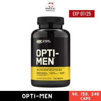 ราคา Optimum Nutrition Opti Men 90 caps 150 caps 240 caps optimen (19947161224)