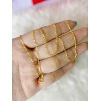 ราคา สร้อยคอทองคำแท้ 9K อิตาลี ลายโซ่โอตัน 1 15 มิล (21407951096)