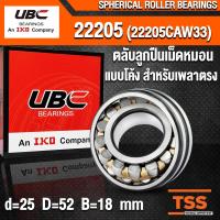ราคา 22205 22206 22207 22208 22209 22210 22211 22212 UBC ตลับลูกปืนเม็ดหมอน แบบโค้ง สำหรับงานอุตสาหกรรม SPHERICAL ROLLER BEARINGS ลูกปืนเม็ดหมอน สำหรับเพลาตรง โดย TSS (21148850893)