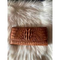 ราคา กระเป๋าสตางค์หนังจระเข้แท้ (21294357349)
