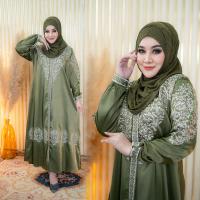 ราคา อาบาย่า ลายปักแน่น เดรสออกงานอิสลาม สไตล์สาวมุสลิมอาหรับดูไบ สวยอลังการมีหลายสีให้เลือก IM34 (20523338939)