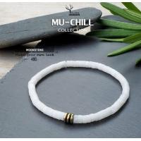 ราคา สร้อยข้อมือหิน มูนสโตน Moonstone แท้ 100 กำไลหินนำโชค ขนาด 4mm ทรงลูกปัดโบราณ สร้อยข้อมือหิน หินมงคล หินนำโชค (19560924181)