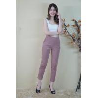 ราคา กางเกง 9 ส่วน ทรงขาเดฟ ผ้าโรเชฟเกรดA ไม่ขึ้นขน ยืดได้ งานตัดเย็บในไทย ไม่ใช่งานจีน (9996595182)