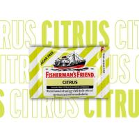 ราคา ลูกอมฟิชเชอร์แมน เฟรนด์ รสชูการ์ฟรี ซิตรัส Fisherman s Friend Sugar Free Citrus Flavour Lozenges 1 6 12 ซอง 1 กล่อง 24 ซอง (21010711801)