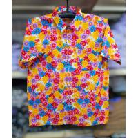 ราคา เสื้อลายดอก ลายทานตะวันเล็ก เสื้อสงกรานต์ เสื้อเชิ้ตทำงาน เสื้อฮาวาย เสื้อวินเทจ (21461237706)