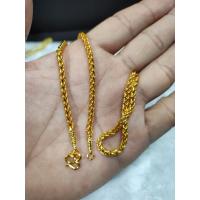 ราคา 0047สร้อยคอลายเปียหนัก2สลึง1235บาท ยาว1618202224นิ้ว ฟรีตะขอทอง งานทองหุ้มสินค้าดีมีคุณภาพได้มาตรฐานเกรดพรีเมียม (12346211238)