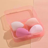 ราคา ฟองน้ำแต่งหน้า พัฟฟอง ฟองน้ำแต่งหน้า 4ชิ้น 4สี ฟองน้ำเกลี่ยรองพื้น ฟองน้ำแต่งหน้ารูปไข่ มีกล่องเก็บกันฝุ่น (21366385485)
