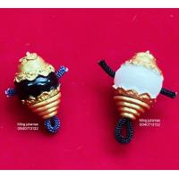 ราคา หัวขุน ห้อยพระ หัวขุนเรซิ่นปัดทอง อะไหล่สร้อย (18581037722)