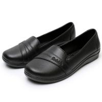 ราคา 900Shop รองเท้าคัชชูยางนิ่มส้นเตี้ย สีดำล้วน (13168212880)