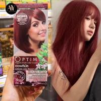 ราคา DCASH Optimus Color cream MG663 สีบลอนด์เข้มประกายมะฮอกกานีสะท้อนแดง ครีมย้อมผม ออร์แกนิค 100ml (18993700295)