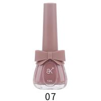ราคา BK น้ำยาทาเล็บแบบน้ำ18สีแบบใหม่7วันสีพื้นแบบไม่ต้องอบสำหรับฤดูใบไม้ร่วงและฤดูหนาว Mac สีขาวที่นิยมในโลกออนไลน์13ml (21459966228)